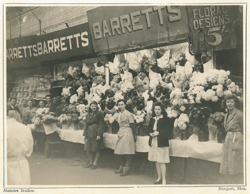Barretts, Newport Market c.1950