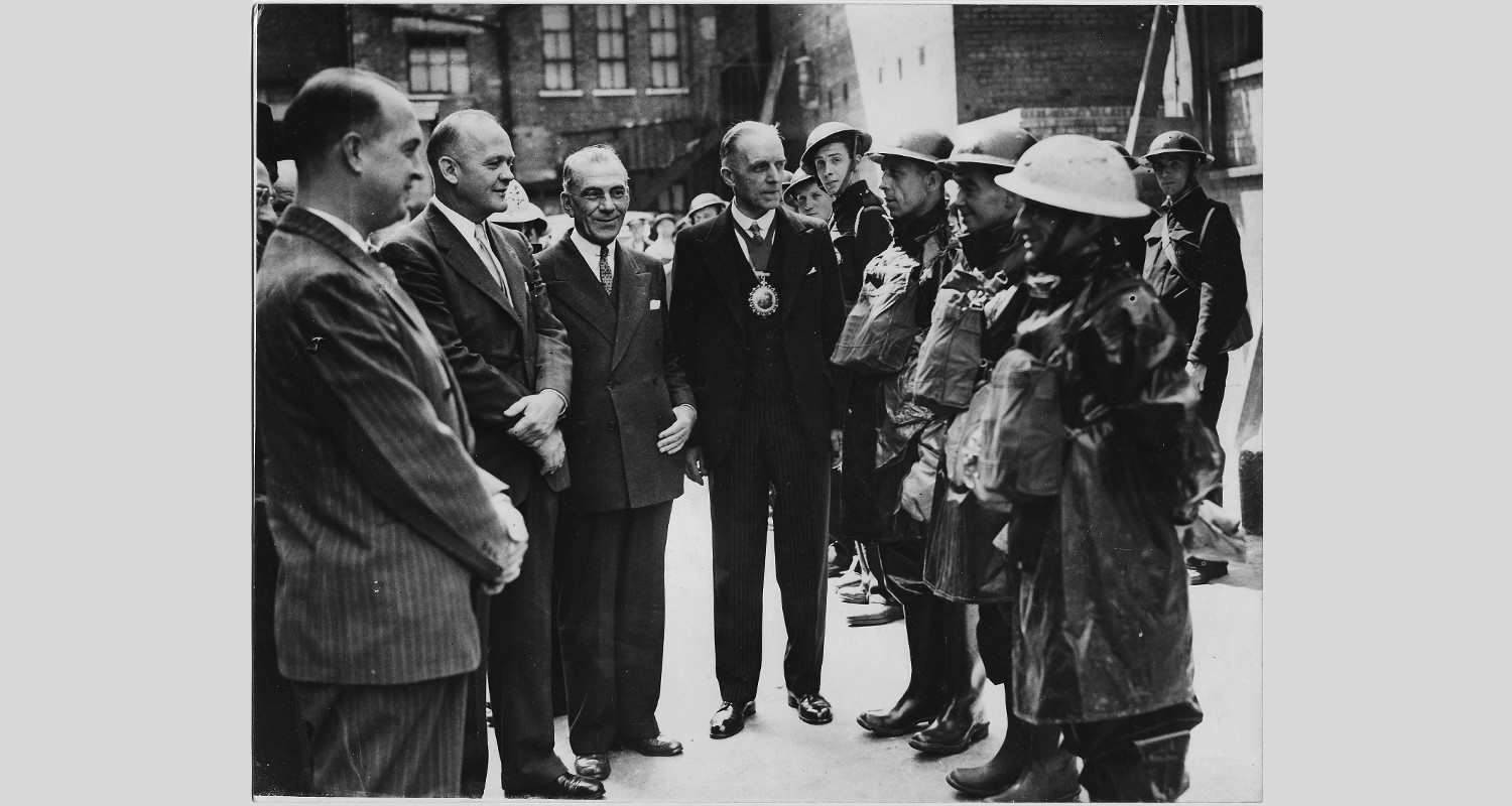 ARP Stretcher Party Bermondsey, 1941