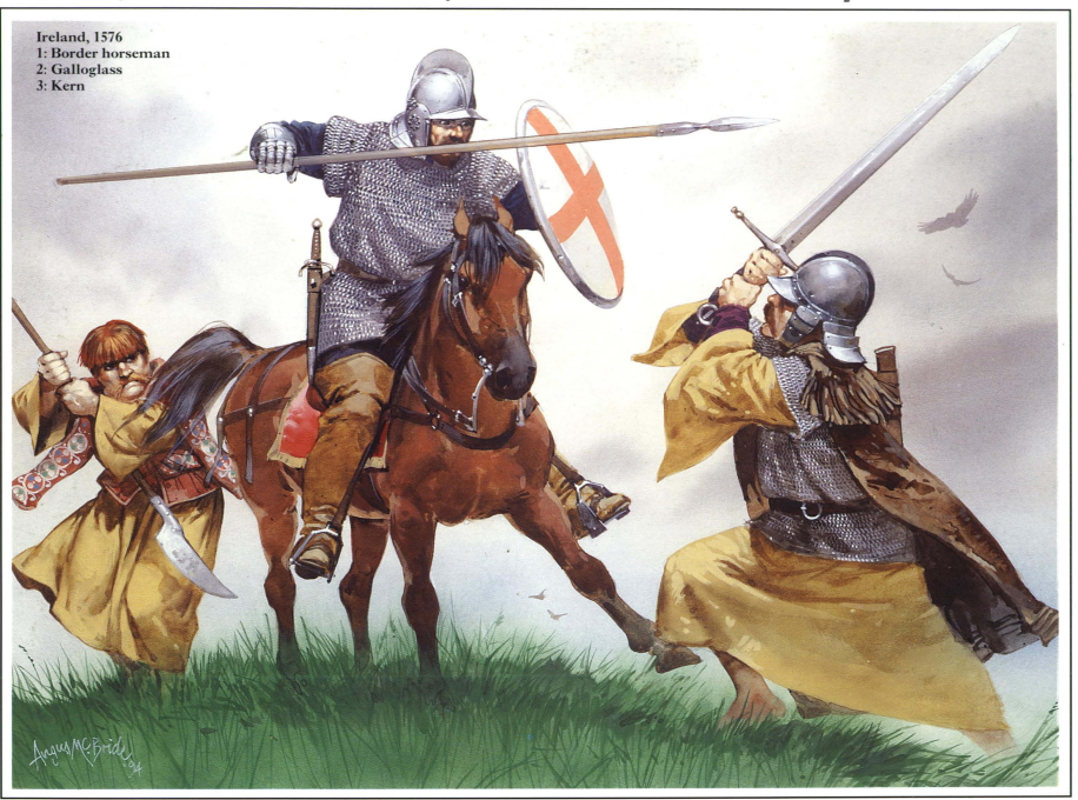 Ireland, 1576.© Angus MacBride & Osprey