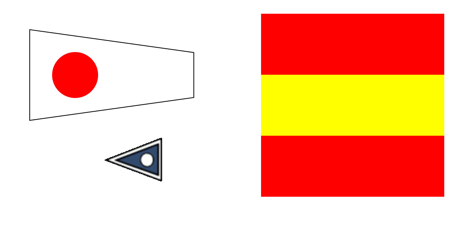 rutherford.one -Various Signal Pennants for ONE